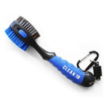 Load image into Gallery viewer, Clean 18 Golf Club Cleaning Brush, Magnetic Release - Blue
