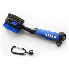 Load image into Gallery viewer, Clean 18 Golf Club Cleaning Brush, Magnetic Release - Blue
