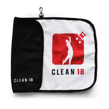 Load image into Gallery viewer, Clean 18 Golf Gift Box - Red Towel/Brush
